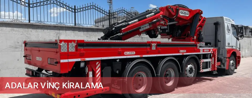 Adalar İlçemi Vinç Kiralama